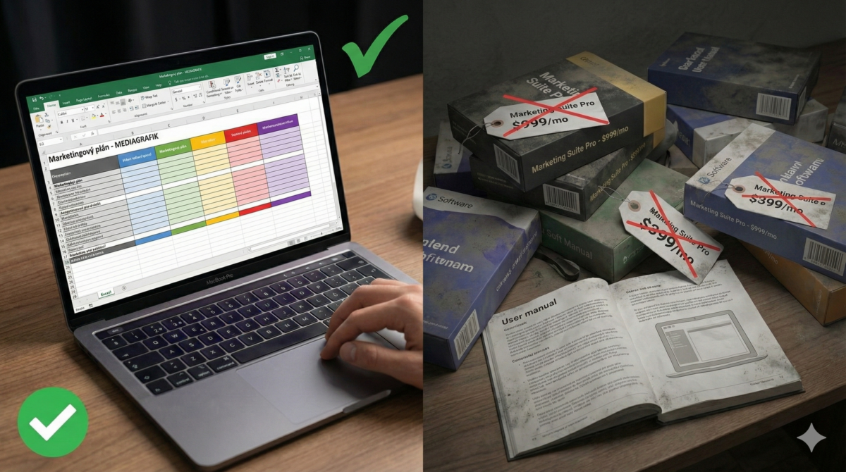 Excel versus ostatní software